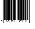 Barcode Image for UPC code 00019014711109