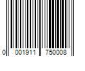 Barcode Image for UPC code 0001911750008