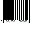 Barcode Image for UPC code 00019200800884