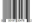 Barcode Image for UPC code 000197304752