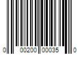 Barcode Image for UPC code 000200000350