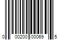 Barcode Image for UPC code 000200000695