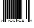 Barcode Image for UPC code 000200002835