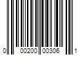 Barcode Image for UPC code 000200003061