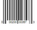 Barcode Image for UPC code 000200003573