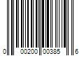 Barcode Image for UPC code 000200003856