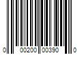 Barcode Image for UPC code 000200003900