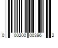 Barcode Image for UPC code 000200003962