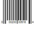 Barcode Image for UPC code 000200005164