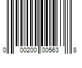 Barcode Image for UPC code 000200005638