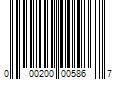 Barcode Image for UPC code 000200005867