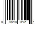 Barcode Image for UPC code 000200005911