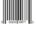 Barcode Image for UPC code 000200006772