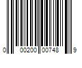 Barcode Image for UPC code 000200007489