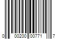 Barcode Image for UPC code 000200007717