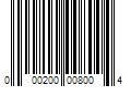 Barcode Image for UPC code 000200008004