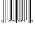 Barcode Image for UPC code 000200008295