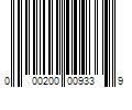 Barcode Image for UPC code 000200009339