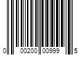 Barcode Image for UPC code 000200009995