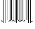 Barcode Image for UPC code 000200060354