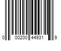 Barcode Image for UPC code 000200449319