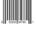 Barcode Image for UPC code 000200847801