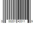 Barcode Image for UPC code 000201420119