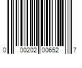 Barcode Image for UPC code 000202006527