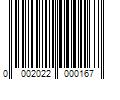 Barcode Image for UPC code 0002022000167