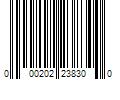 Barcode Image for UPC code 000202238300