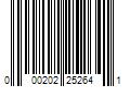 Barcode Image for UPC code 000202252641