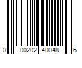 Barcode Image for UPC code 000202400486