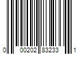 Barcode Image for UPC code 000202832331