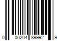 Barcode Image for UPC code 000204899929