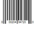 Barcode Image for UPC code 000204947200