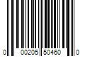 Barcode Image for UPC code 000205504600