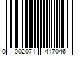 Barcode Image for UPC code 00020714170486