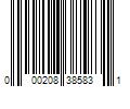 Barcode Image for UPC code 000208385831