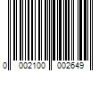 Barcode Image for UPC code 00021000026494