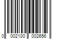 Barcode Image for UPC code 00021000026500