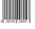 Barcode Image for UPC code 00021000080427