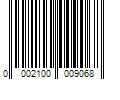 Barcode Image for UPC code 0002100009068