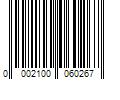 Barcode Image for UPC code 00021000602698