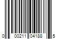 Barcode Image for UPC code 000211041885