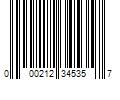 Barcode Image for UPC code 000212345357