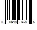 Barcode Image for UPC code 000213212535