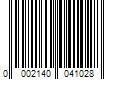 Barcode Image for UPC code 00021400410251