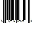 Barcode Image for UPC code 000214068025