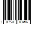 Barcode Image for UPC code 0002200008107