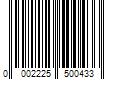 Barcode Image for UPC code 00022255004374